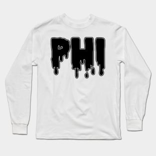 Drippy Phi Long Sleeve T-Shirt